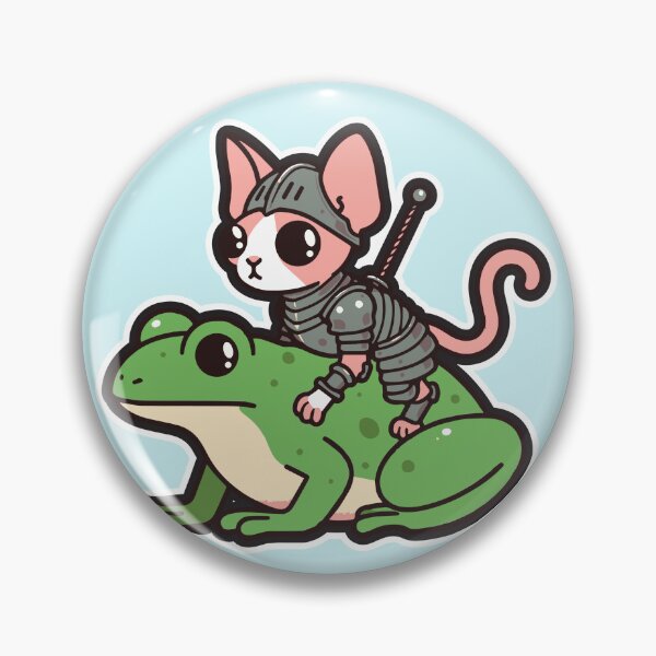 Artikelvorschau, Frog Mount Fantasy: Sphynx Knight's Leap entworfen und verkauft von DokiDoki-Design.