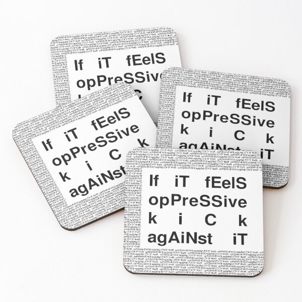 Item preview, Arca - If it feels oppresive kick against it  designed and sold by melanmedic11.