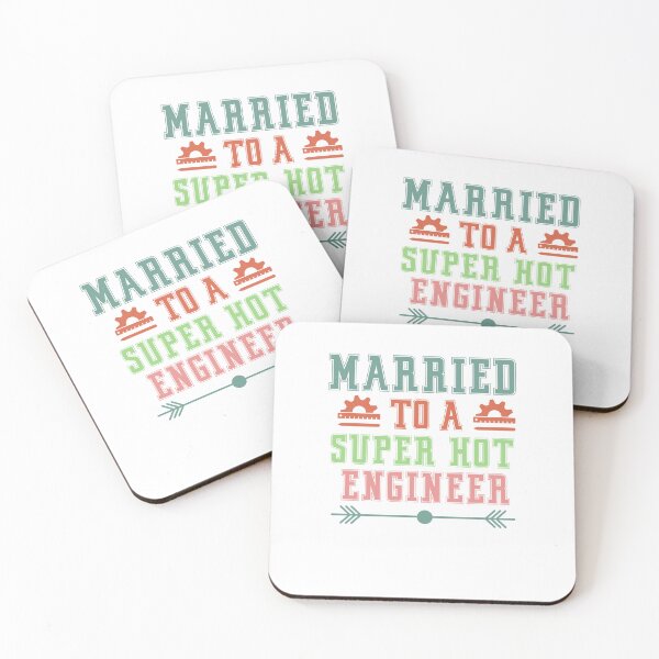 Item preview, Married to a super hot engineer- cute design designed and sold by photoartdesin.