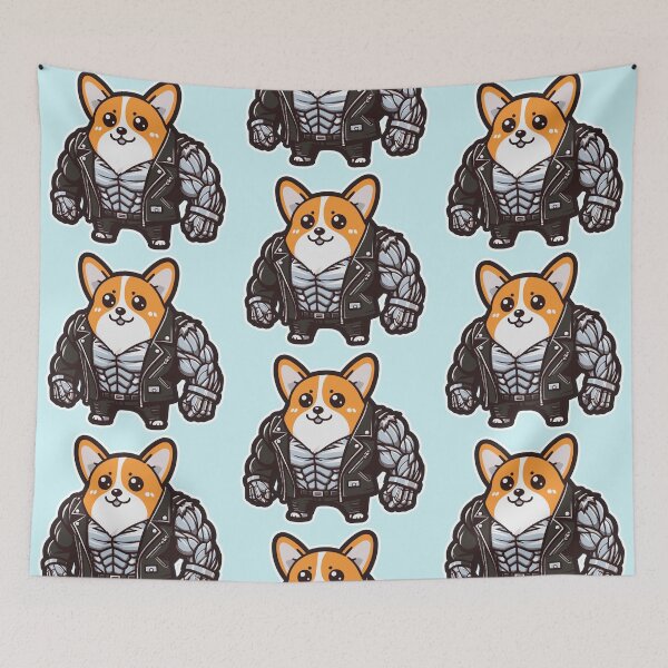 Item preview, Cyber Shiba: Futuristic Canine Cool designed and sold by DokiDoki-Design.