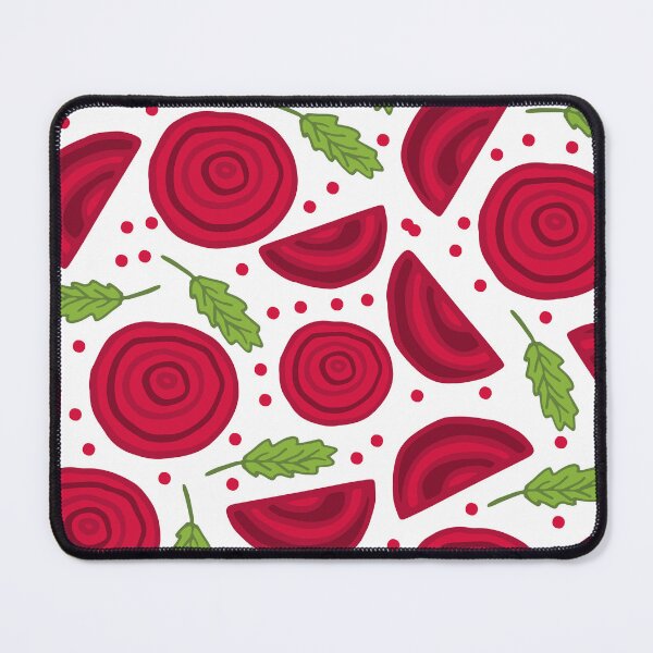 Item preview, Sliced beet seamless pattern designed and sold by DesignsbySimons.