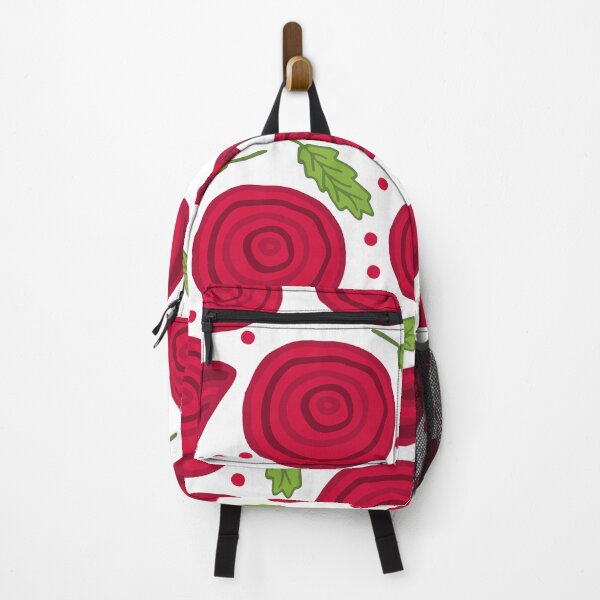 Item preview, Sliced beet seamless pattern designed and sold by DesignsbySimons.