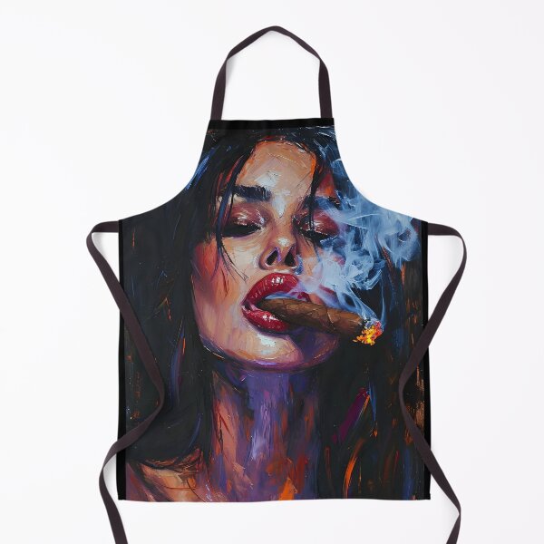 Item preview, Expressive Elegance- The Slow Burn and White Fumes in a Vibrant Dance of Colors designed and sold by OlfactoART Studio.