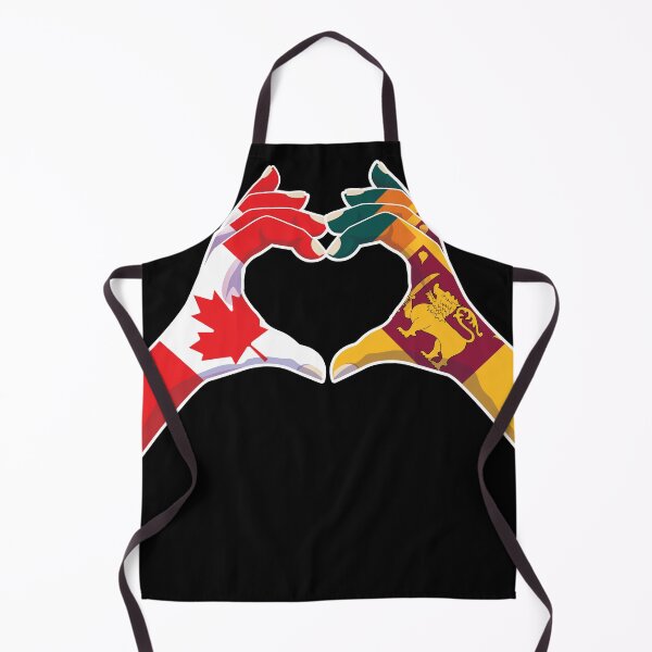 Item preview, Sri Lanka Sri Lankan Canadian Canada Love Heart Peace designed and sold by FlagX.