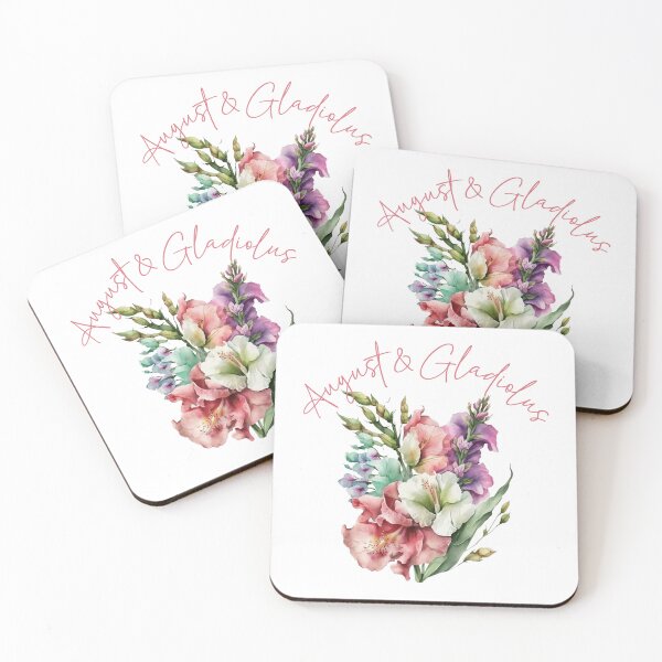 Item preview, August Flower Gladiolus Birth Month Gift For Birthday Celebration Party Family designed and sold by darunwan.