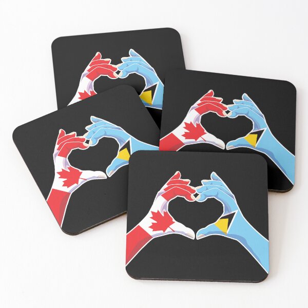 Item preview, Saint Lucia Saint Lucian Canadian Canada Love Heart Peace designed and sold by FlagX.