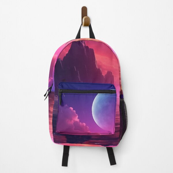 Item preview, Neon Horizon Mirage: Ethereal Synthwave Oasis designed and sold by Mullet Monkey.