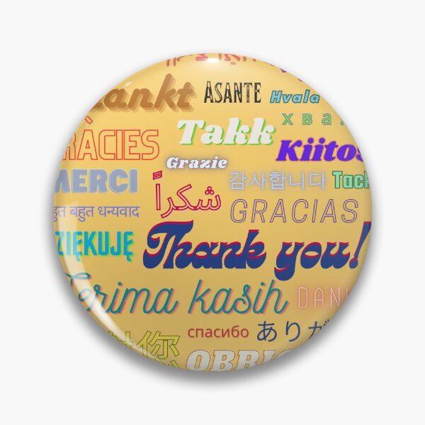 Item preview, Thank You in 25 Languages - Employee Appreciation designed and sold by SupaStickas.
