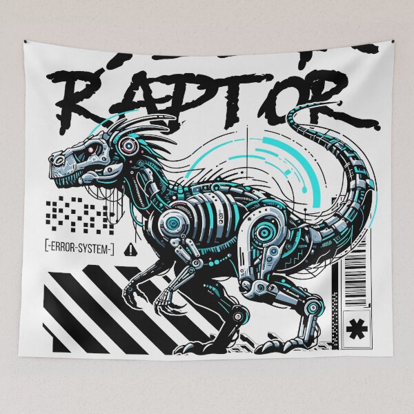Item preview, Cyber Raptor 2 - v2 - Velociraptor - Dinosaur designed and sold by Design Raptor.