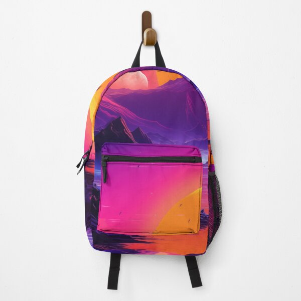 Item preview, Tropic Twilight Hues: Atmospheric Synthwave Sway designed and sold by Mullet Monkey.