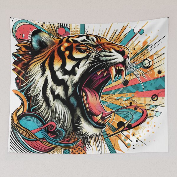 Item preview, Bold Tiger designed and sold by JAMMIN2.