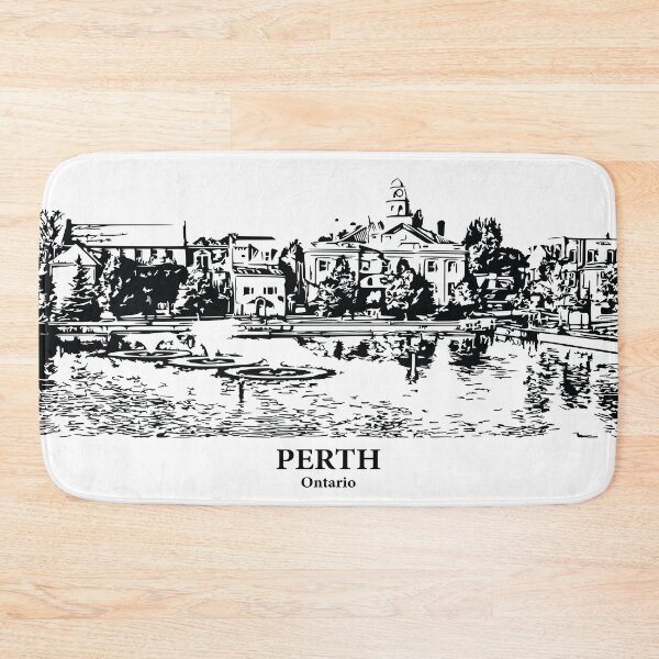Artikelvorschau, Perth – Ontario entworfen und verkauft von Lakeric Cityscapes.