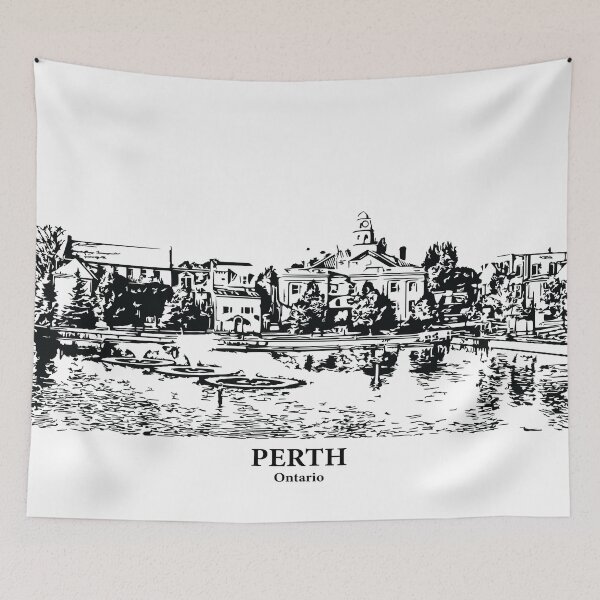 Artikelvorschau, Perth – Ontario entworfen und verkauft von Lakeric Cityscapes.