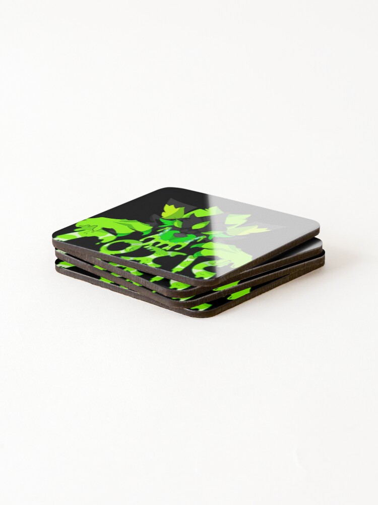 Thumbnail 4 of 5, Coasters (Set of 4), Toxic wolf designed and sold by Raptordragob65.