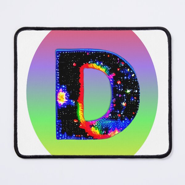 Item preview, letter D, monogram 2. typography collage. ABC art. gift 2024 designed and sold by Minibubb.