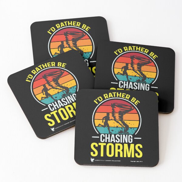 Item preview, I'd Rather Be Storm Chasing designed and sold by Jazz Bishop’s Tornado Alley Tees.
