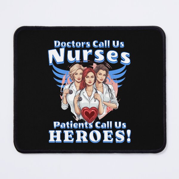 Item preview, Nurses' Day - Patients Call Us Heroes design designed and sold by ej-sulu.