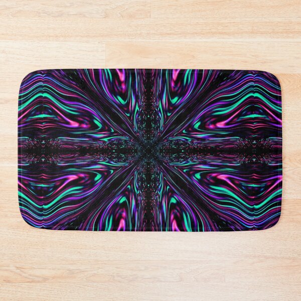 Item preview, Liquid Pattern in Green and purple designed and sold by JenConArt.
