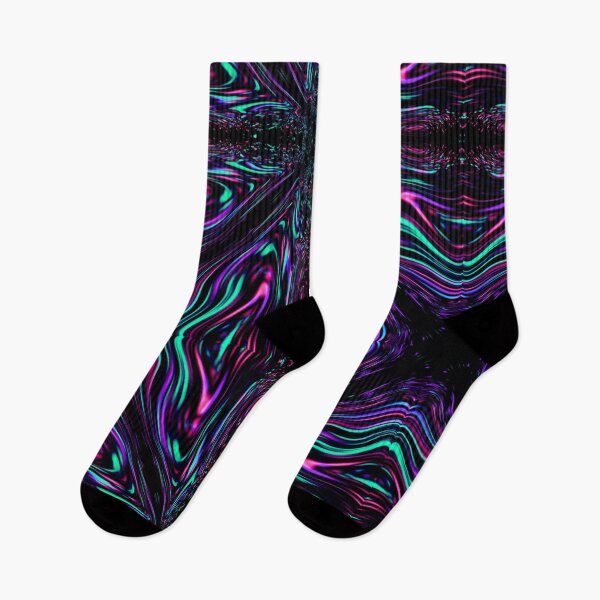 Item preview, Liquid Pattern in Green and purple designed and sold by JenConArt.