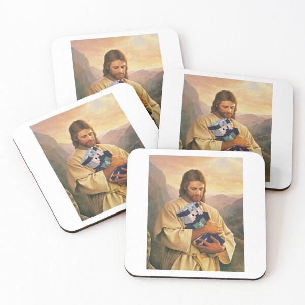 Item preview, Jesus Cradling Ethoslab designed and sold by wishingwells.