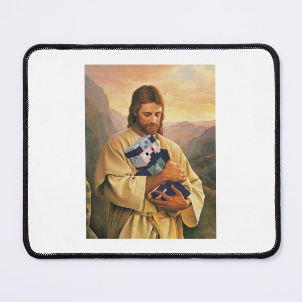 Item preview, Jesus Cradling Ethoslab designed and sold by wishingwells.