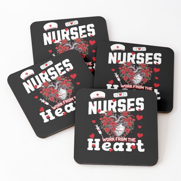 Item preview, Nurses Work from the Heart Nurses Day Design designed and sold by ej-sulu.