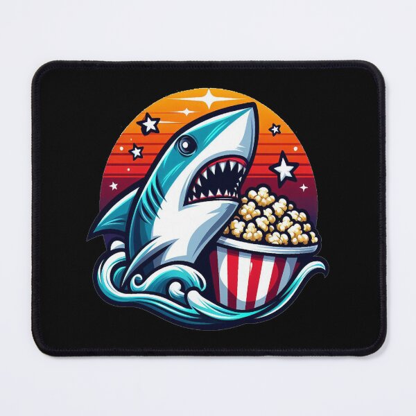 Item preview, Cute Popcorn Shark | Water Animal | Popcorn| Popcorn designed and sold by maheart83.
