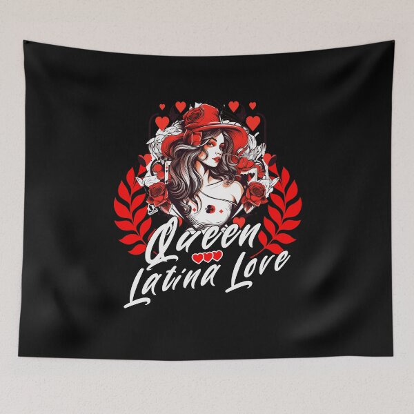 Item preview, Valentine's Day Queen Latina Love design designed and sold by ej-sulu.