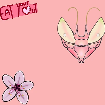Artwork thumbnail, Valentines mantis by RainsCactus