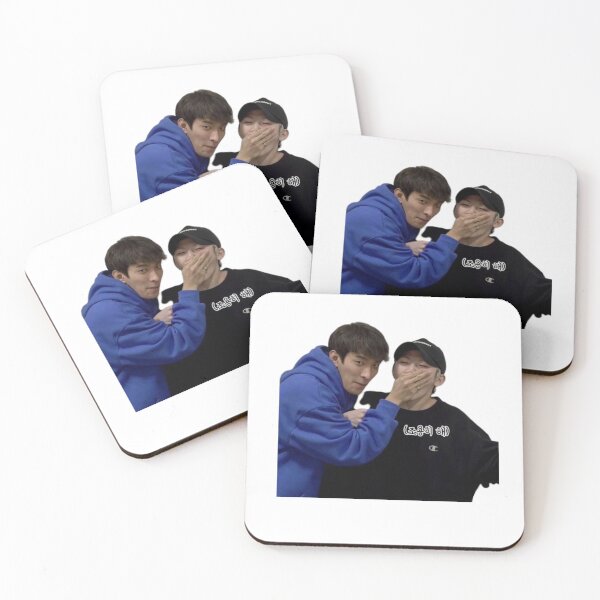 Item preview, Seventeen Woozi and DK meme sticker designed and sold by artfulmadness.