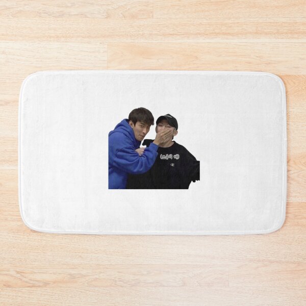 Item preview, Seventeen Woozi and DK meme sticker designed and sold by artfulmadness.
