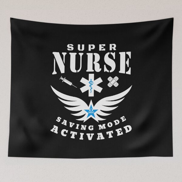 Item preview, Super Nurse Saving Mode Activated - Nurses' Day designed and sold by ej-sulu.