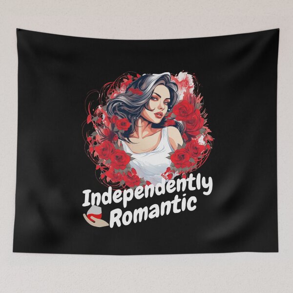 Item preview, Valentine's Day Latina Independently Romantic designed and sold by ej-sulu.