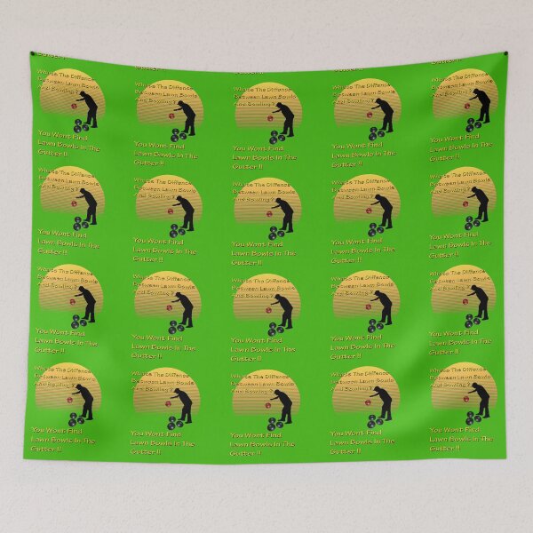 Item preview, What's The Difference Between Lawn Bowls And Bowling designed and sold by A-Work-Of-Art.