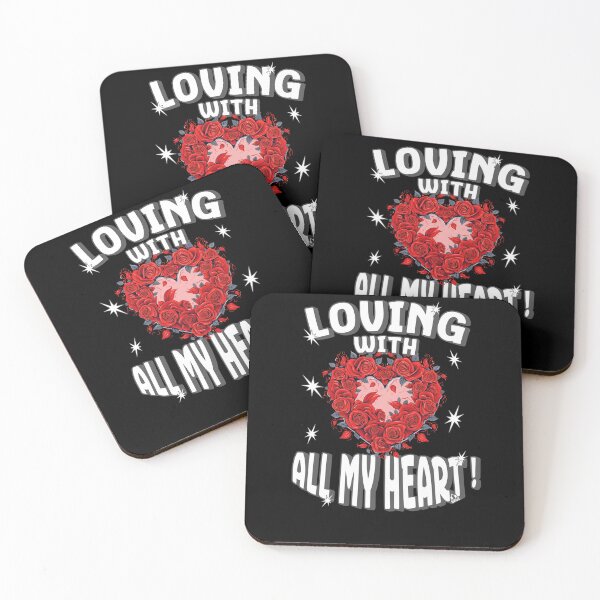 Item preview, Valentine Day Loving with All My Heart with flower designed and sold by ej-sulu.