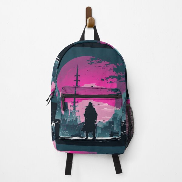 Item preview, HD Urban Samurai AI Neon Punk Aesthetic designed and sold by scudpunk.