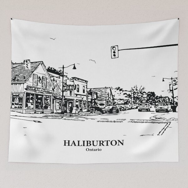 Item preview, Haliburton - Ontario designed and sold by Lakeric Cityscapes.