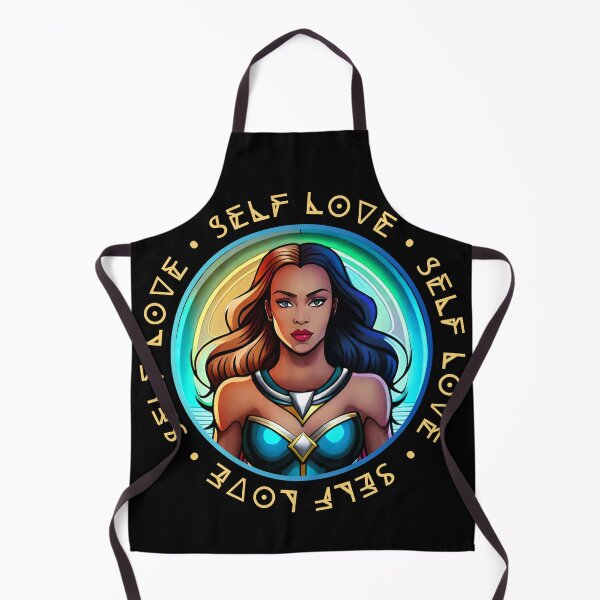 Item preview, Superhero Woman Yellow Self Love Affirmation Green Essence designed and sold by Melan Designs.