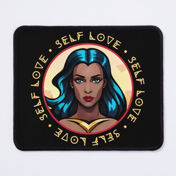 Item preview, Superhero Woman Yellow Self Love Affirmation Black Woman designed and sold by Melan Designs.