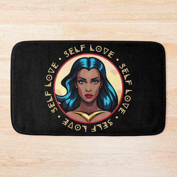 Item preview, Superhero Woman Yellow Self Love Affirmation Black Woman designed and sold by Melan Designs.