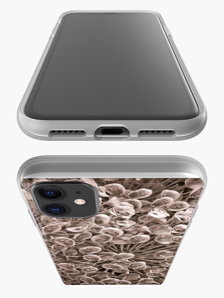 Alternate view of Sepia Nature Pattern iPhone Case & Cover