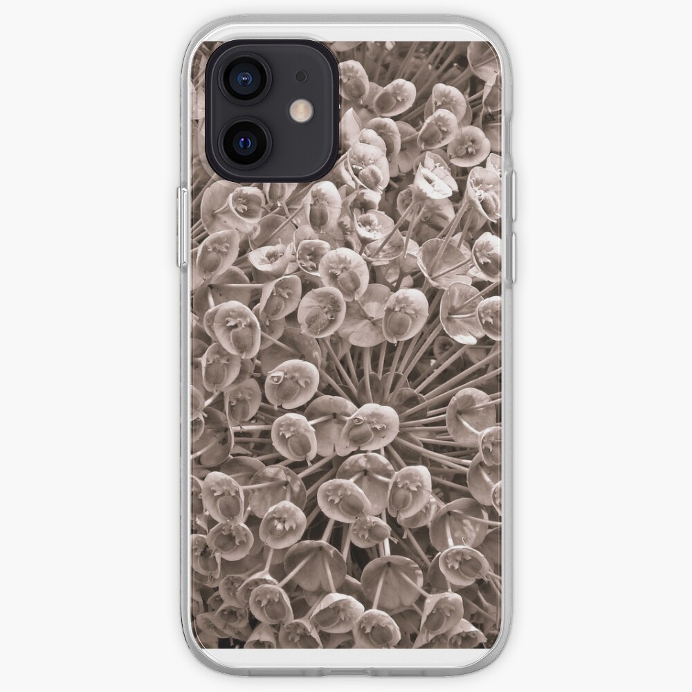 Sepia Nature Pattern iPhone Case & Cover