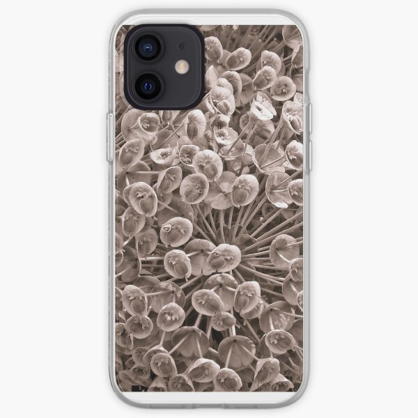 Sepia Nature Pattern iPhone Soft Case