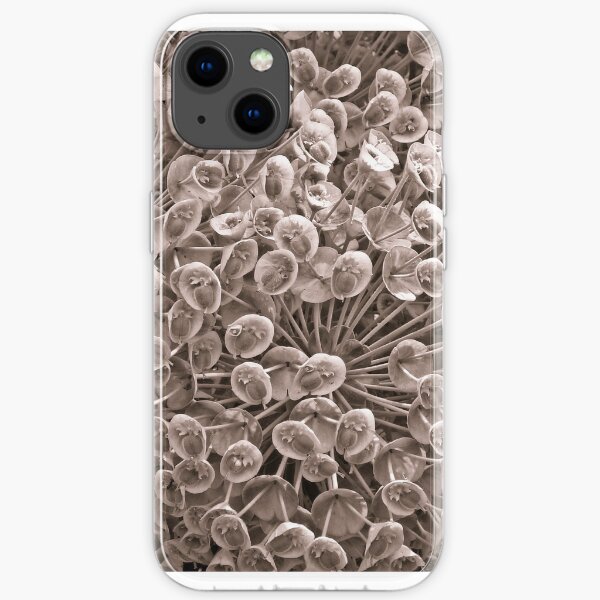 Sepia Nature Pattern iPhone Soft Case