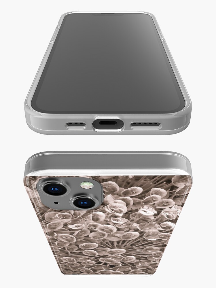 Alternate view of Sepia Nature Pattern iPhone Case