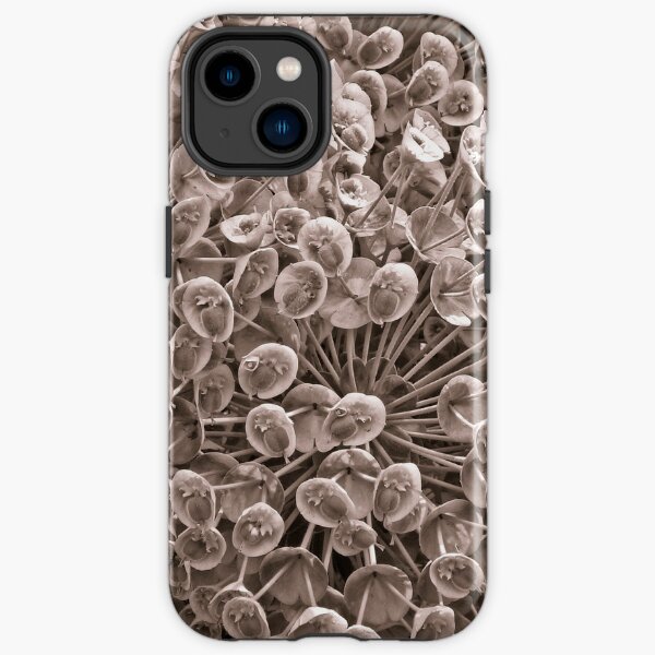 Sepia Nature Pattern iPhone Tough Case