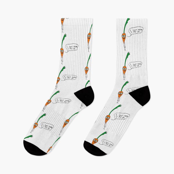 Item preview, I don't think I fit in Carrot designed and sold by littletinyspark.
