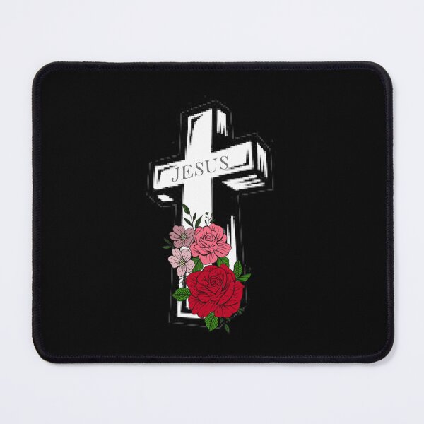 Item preview, Cross with flowers designed and sold by JLZS.