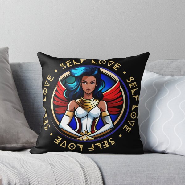 Item preview, Superhero Woman Yellow Self Love Mantra Light Empress designed and sold by Melan Designs.