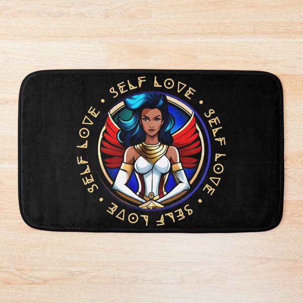Item preview, Superhero Woman Yellow Self Love Mantra Light Empress designed and sold by Melan Designs.